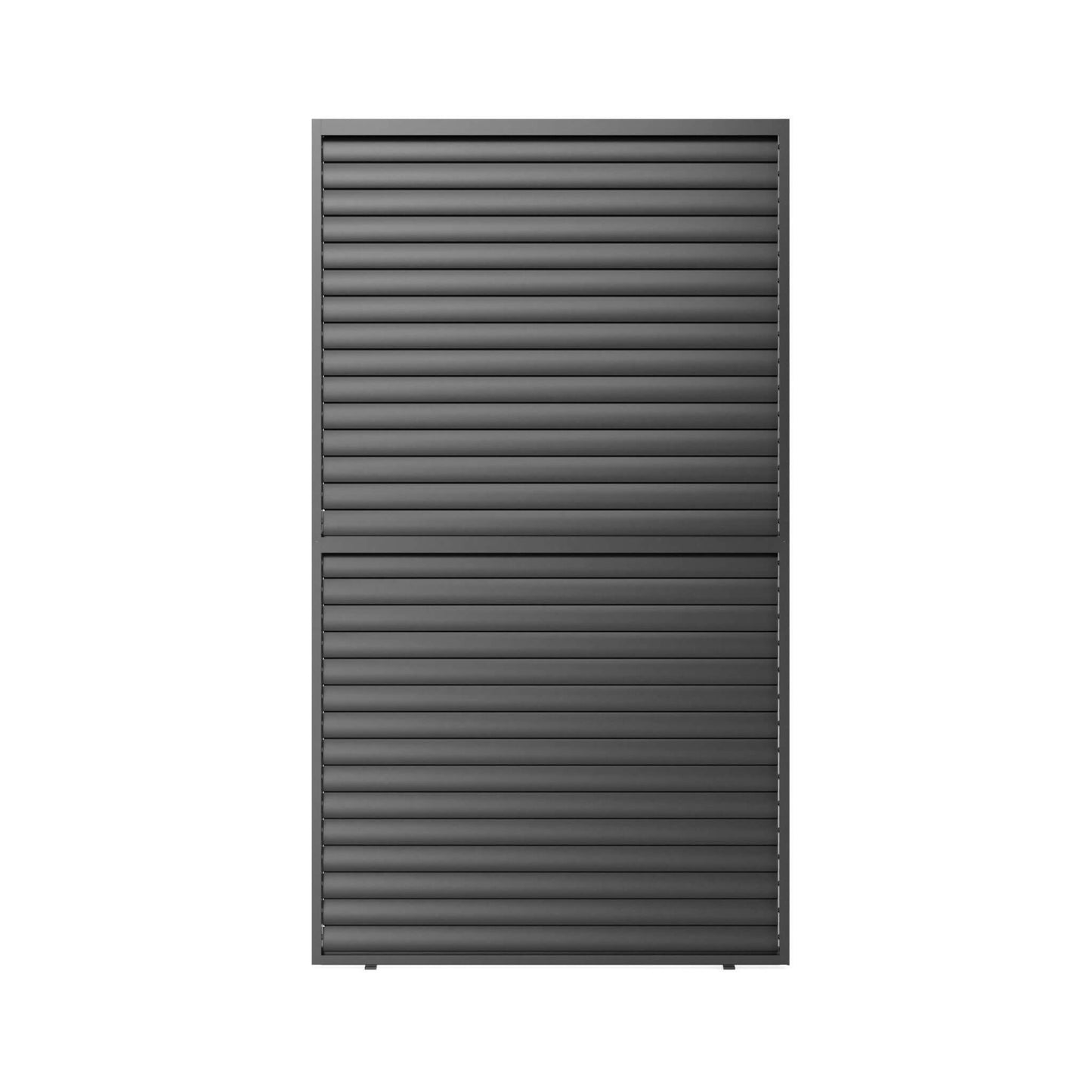 The Equinox Privacy Shield | 4' x 7' Aluminum Louvered Side Panel