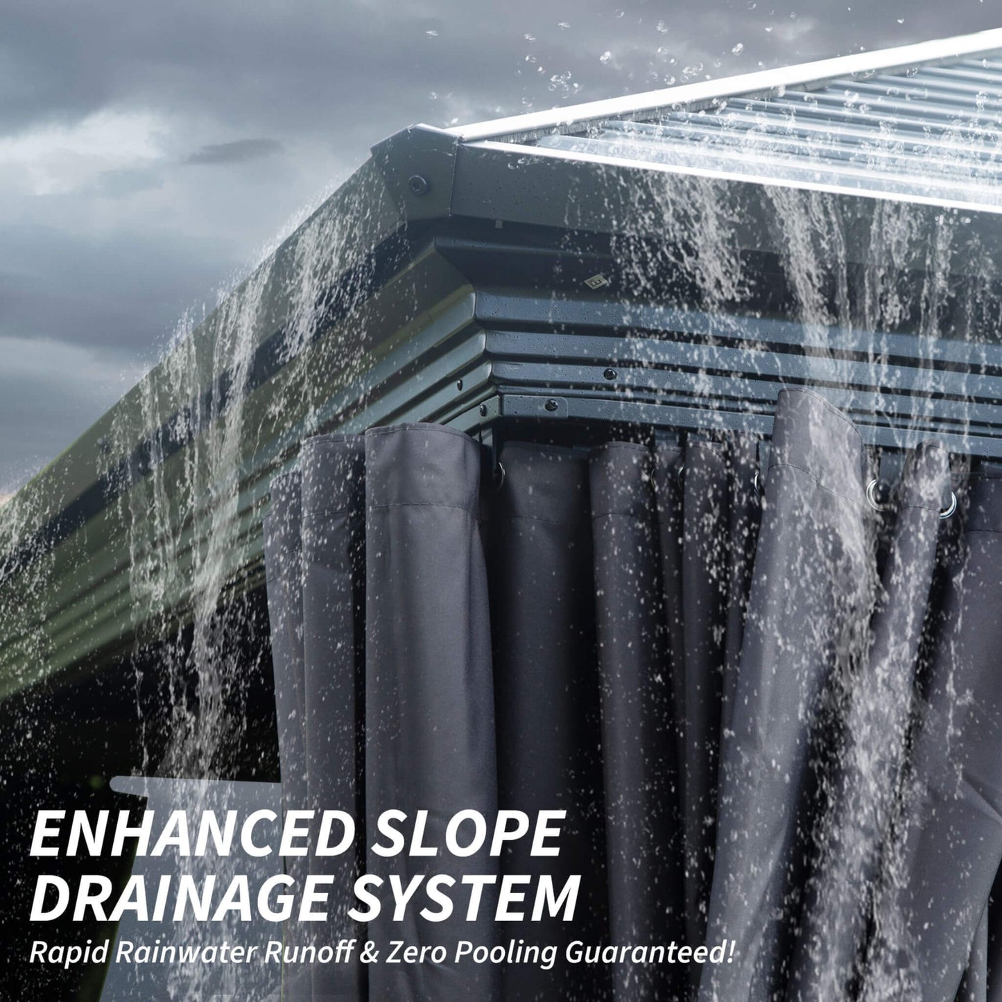 The Grand Vista 11' x 21' All-Season Solarium | Galvanized Steel Roof