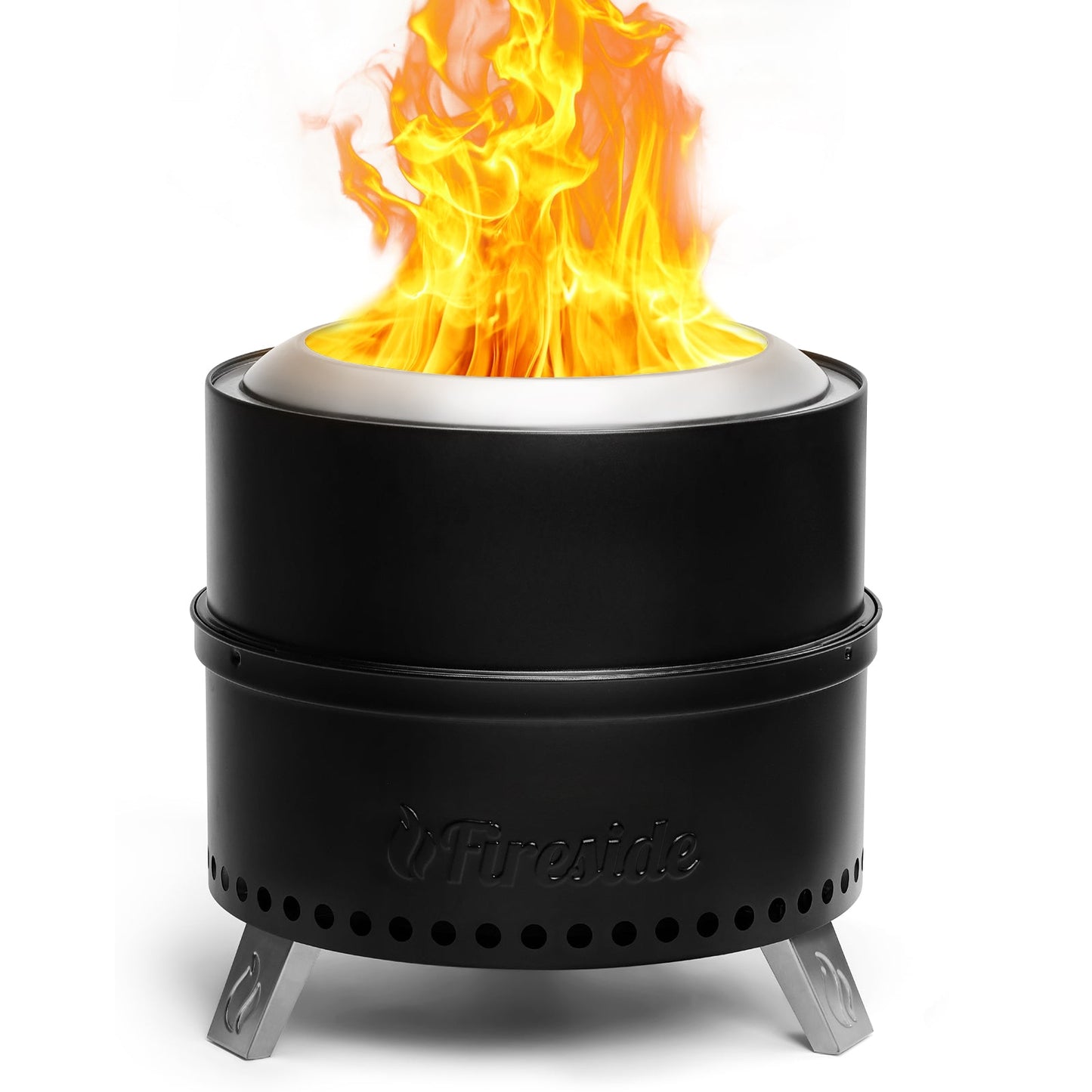 Fireside Rapid-Ignition Smokeless Fire Pit – Dual-Airflow High-Efficiency Bonfire