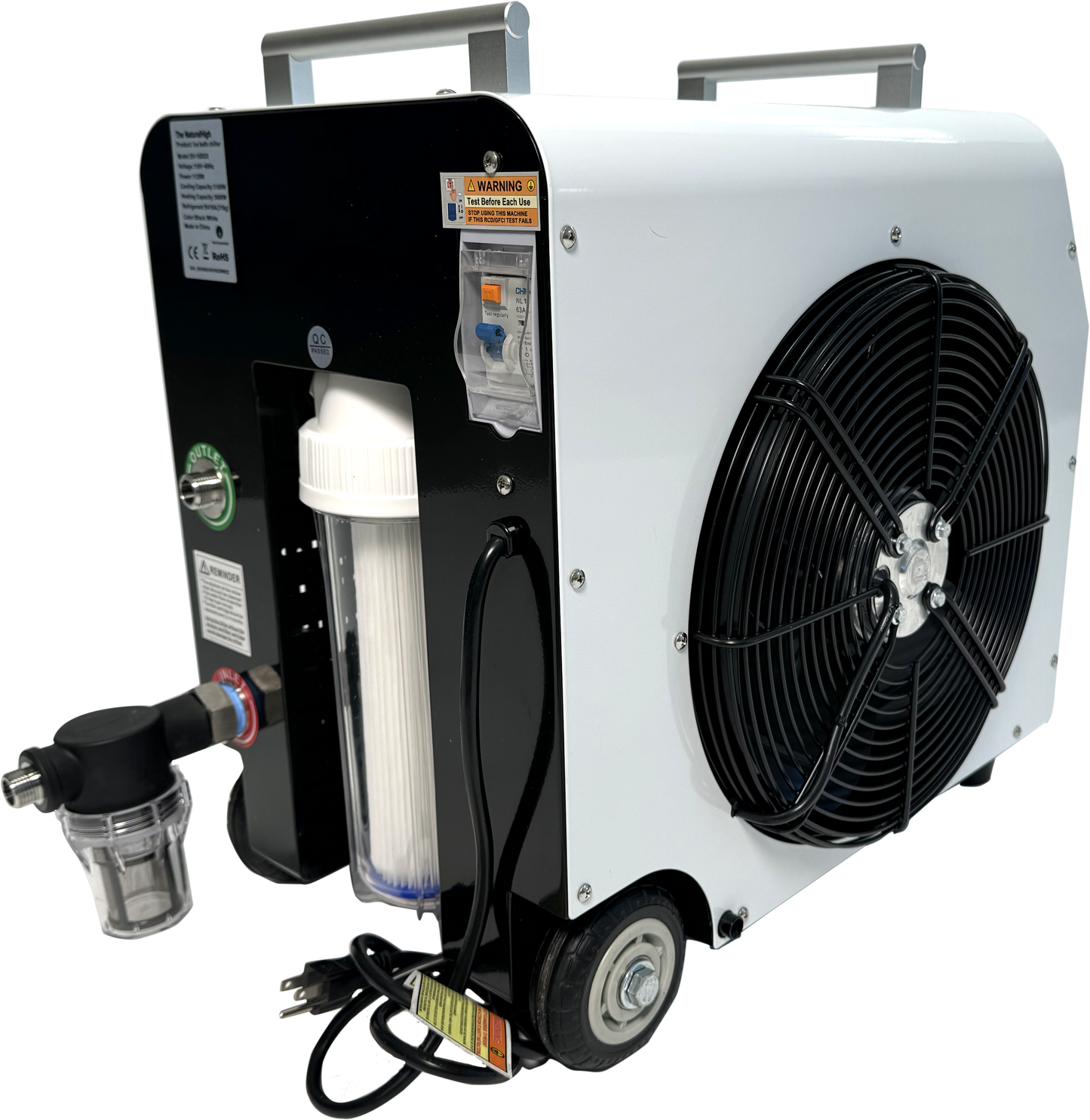 The Polaris Elite Smart Cold Plunge & Hot Tub | Wi-Fi Controlled (1HP Chiller)