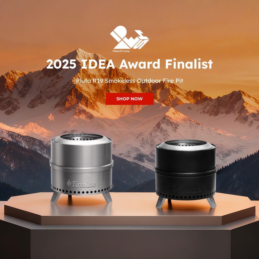 Fireside Rapid-Ignition Smokeless Fire Pit – Dual-Airflow High-Efficiency Bonfire