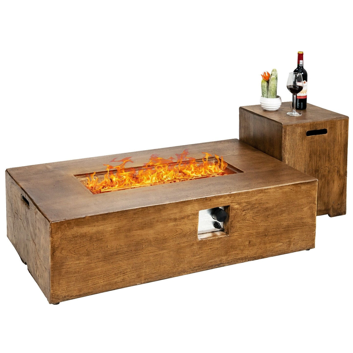 The Ember Vista: Portable 50,000 BTU Propane Fire Table