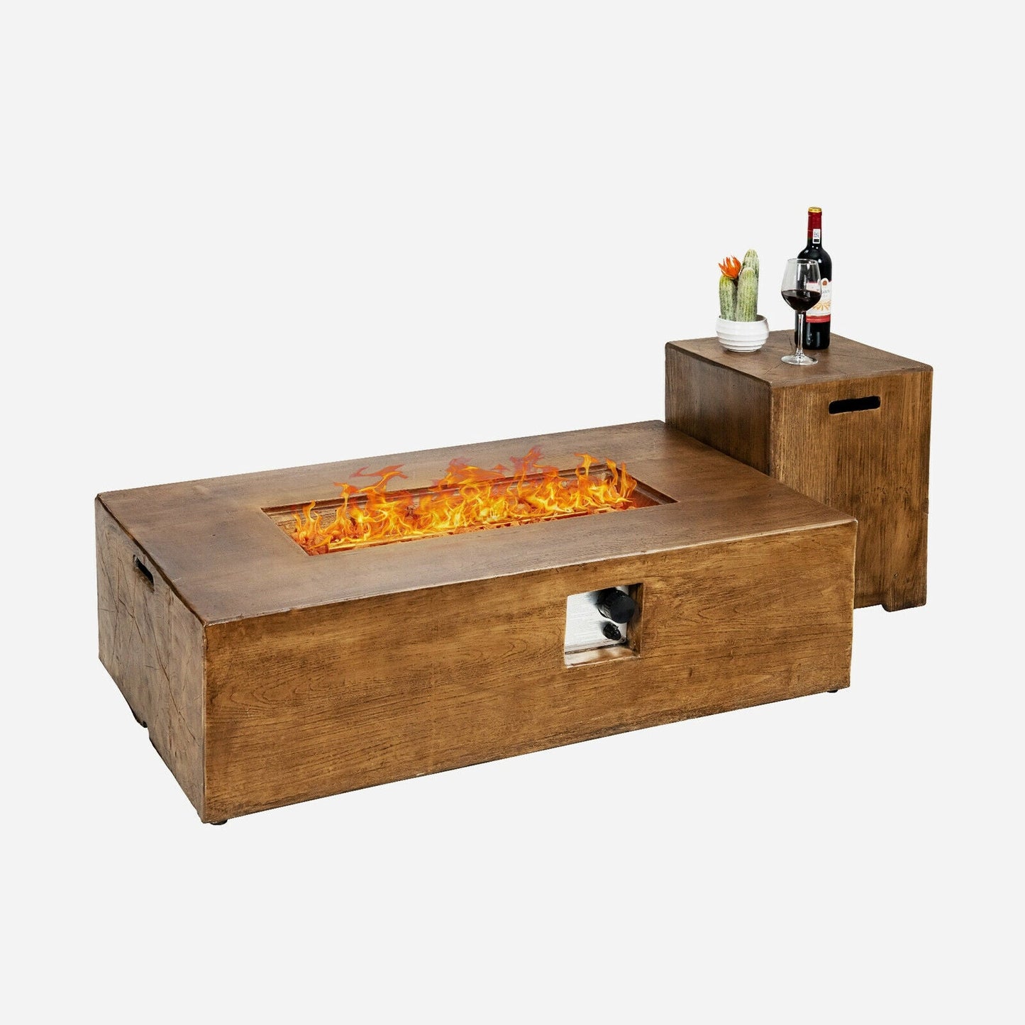 The Ember Vista: Portable 50,000 BTU Propane Fire Table