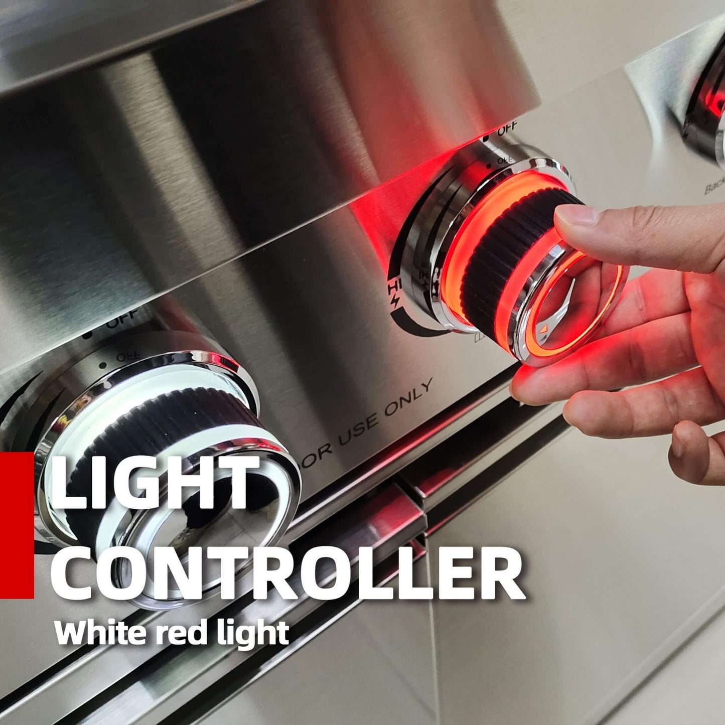 The Castelle Flame 96" Ultimate Outdoor Kitchen Island | 6-Burner Grill & Storage Suite