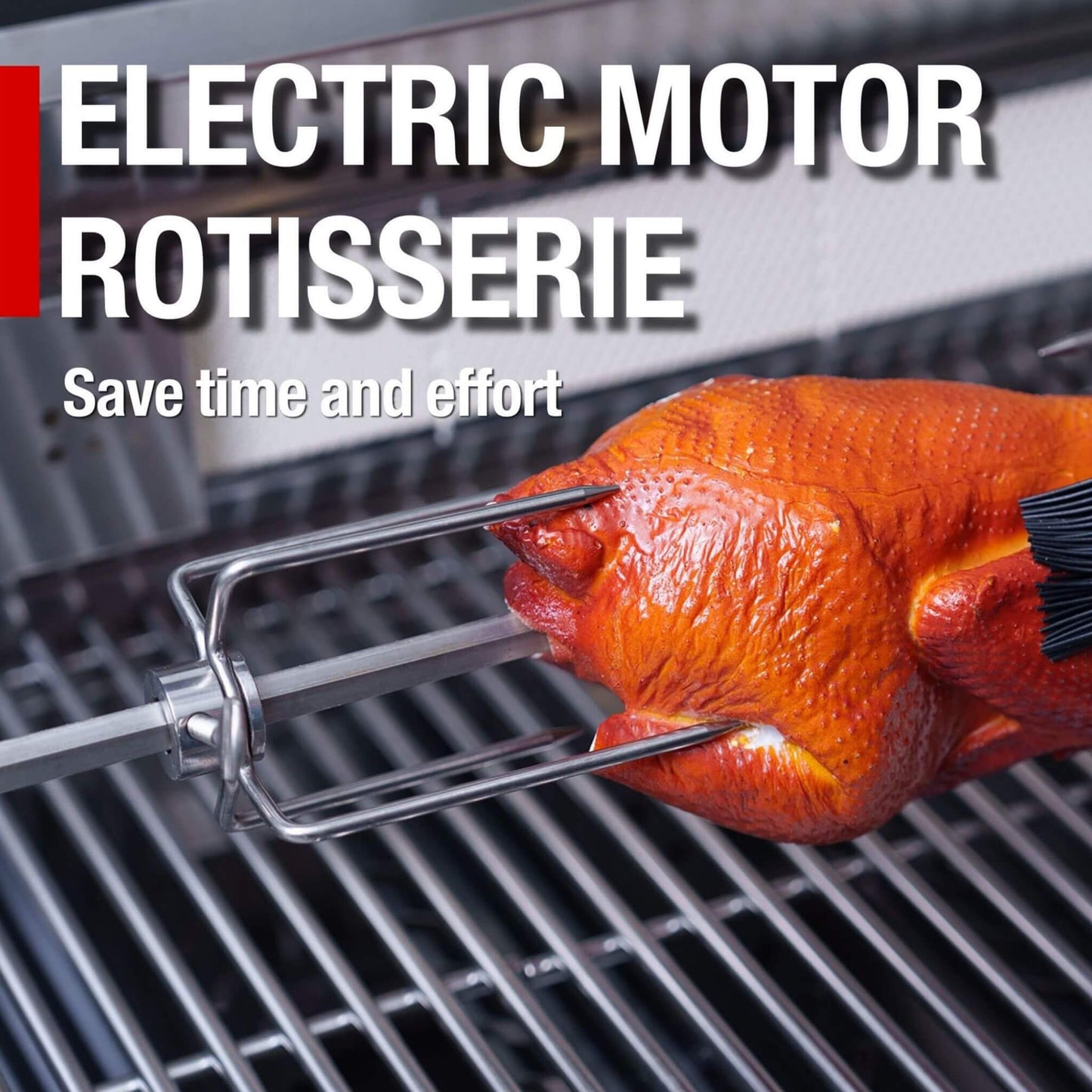 The Castelle Flame 96" Ultimate Outdoor Kitchen Island | 6-Burner Grill & Storage Suite