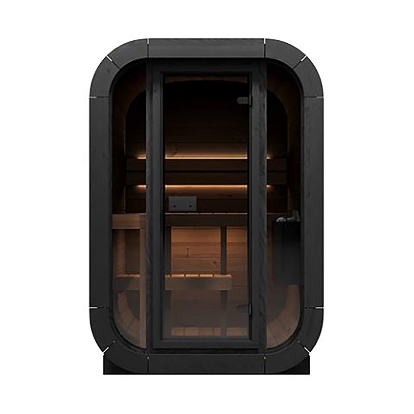 SaunaLife Model CL3G Cube-Series Outdoor 2-Person Home Sauna Kit